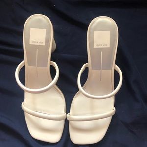 Dolce Vita White heels